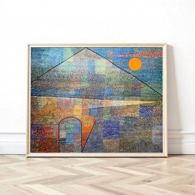 Ad Parnassum by Paul Klee, Abstract Art Poster (Creator Uploaded)