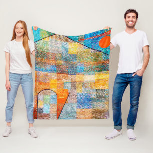 Ad Parnassum, Paul Klee Fleece Blanket