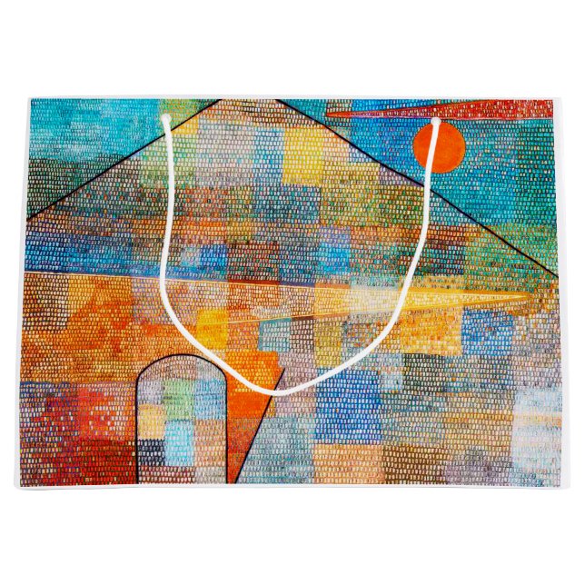 Ad Parnassum, Paul Klee Large Gift Bag (Front)