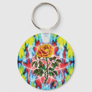 ad Rad Rose Keychain