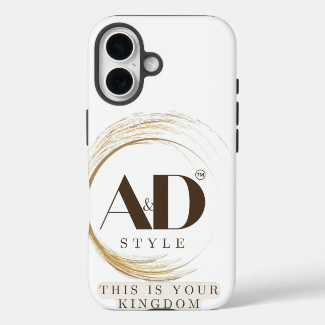 "AD Style – This Is Your Kingdom" Premium Design Case-Mate iPhone Case (Back)