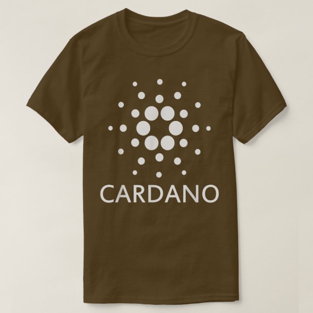 ADA Cardano Cryptocurrency Crypto  T-Shirt (Design Front)