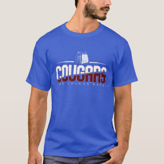 Ada Cougar Band Deep Royal Classic Homme T-shirt