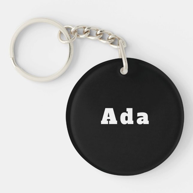 Ada Keychain (Front)