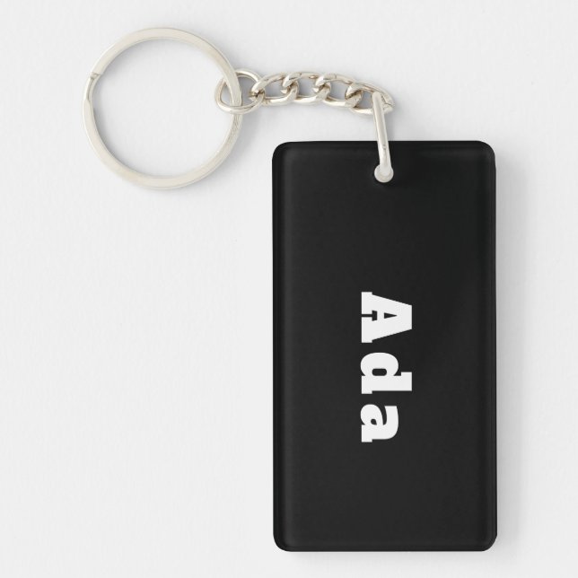 Ada Keychain (Front)