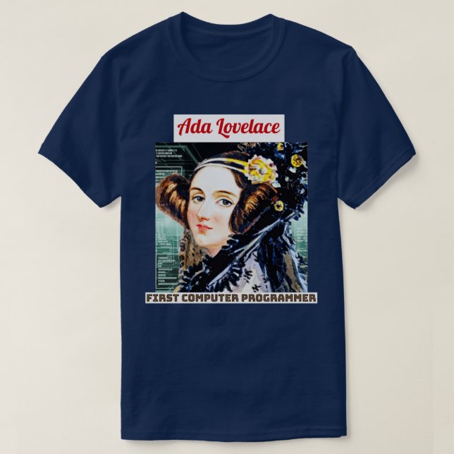 Ada Lovelace T-Shirt (Design Front)