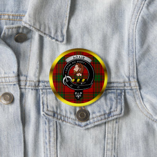 Adair Clan Badge & Tartan Buttons