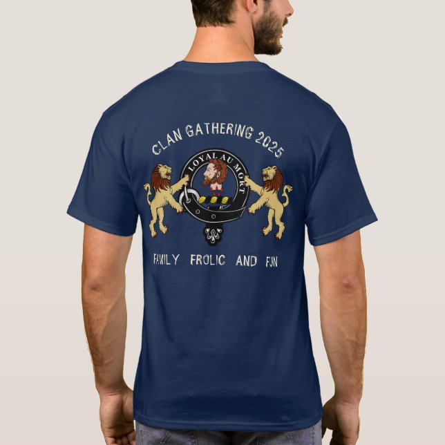 Adair Clan Family Reunion Personalized  T-Shirt (Back)