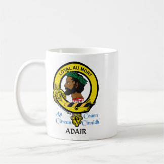ADAIR Scottish Clan Crest Crest Coffee Mug
