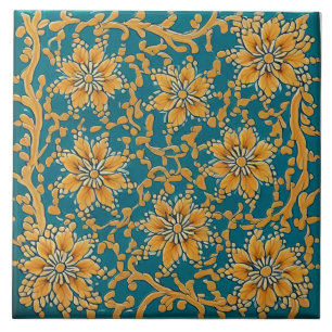 Adalusian traditional ceramic art no 7 tile