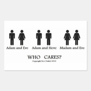 Adam and Eve and... stickers! Sticker