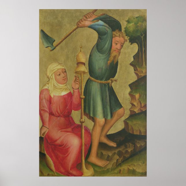 Adam and Eve at Work Poster (Front)