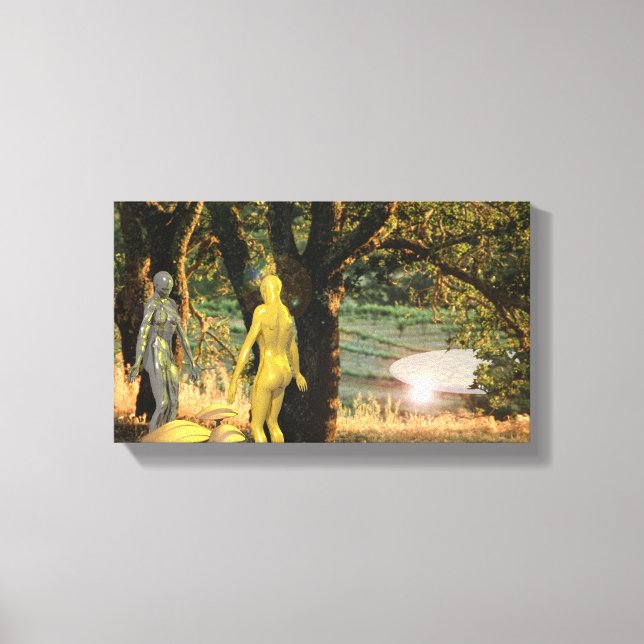 Adam and Eve Canvas Print (Front)