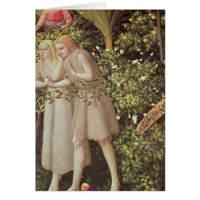 Adam and Eve Expelled from Paradise (Front)