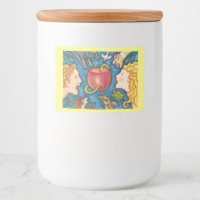 Adam And Eve FOOD AND BEVERAGE LABEL SHEET