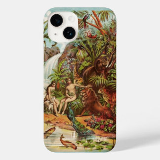 Adam And Eve In The Garden Case-Mate iPhone 14 Case