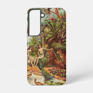Adam And Eve In The Garden Samsung Galaxy Case