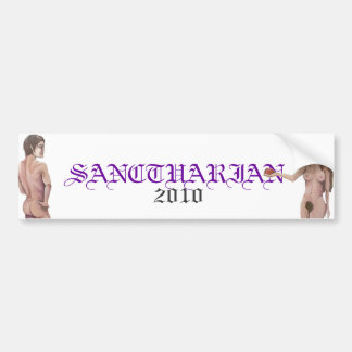 ADAM AND EVE, SANCTUARIAN, 2010 BUMPER STICKER