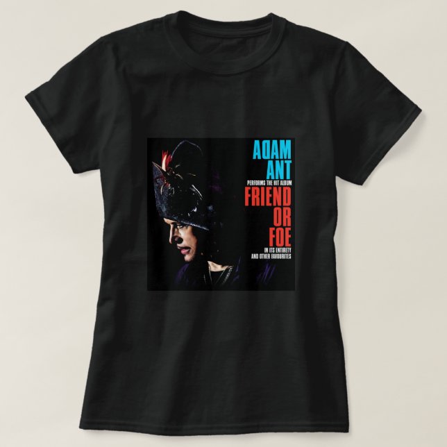 Adam Ant Ori Tour 2020 T-Shirt (Design Front)