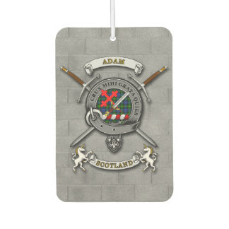 Adam Clan Badge & Swords Air Freshener