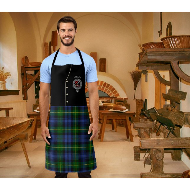 Adam Clan Badge & Tartan Kilt Apron (Creator Uploaded)