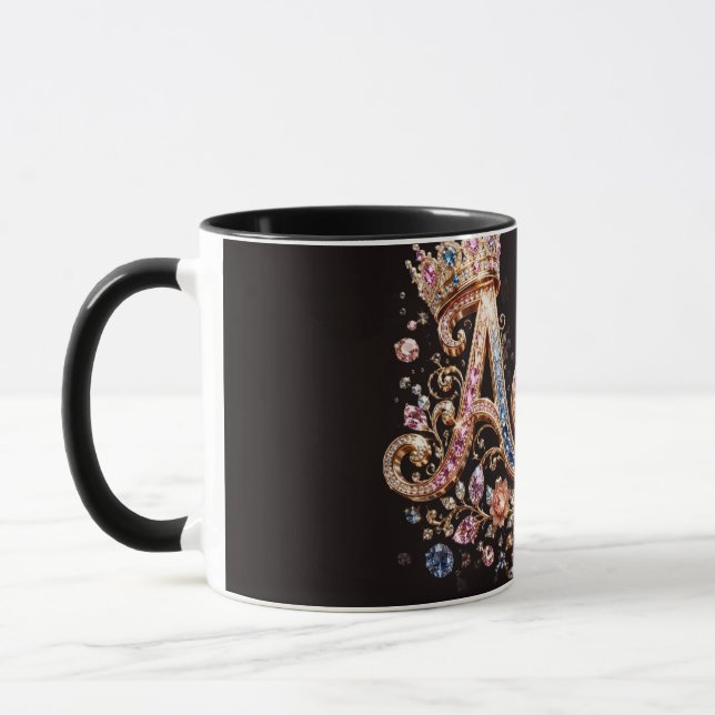 Adam Crown Custom Coffee Mug (Left)