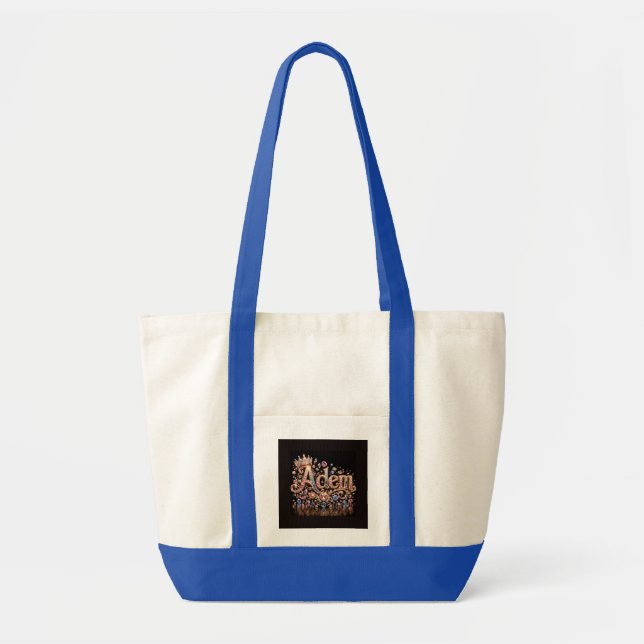 Adam Crown  Sparkle Tote Bag (Front)