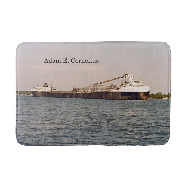 Adam E. Cornelius bath mat (Front)