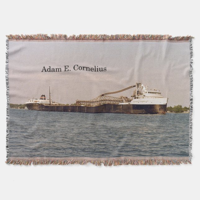 Adam E. Cornelius couverture tissée (Devant)