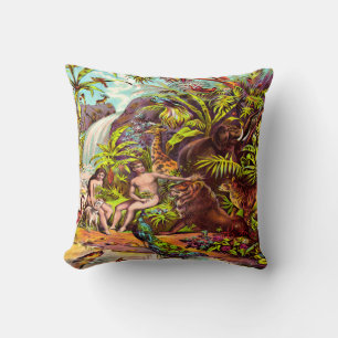 Adam et Eve Coussin
