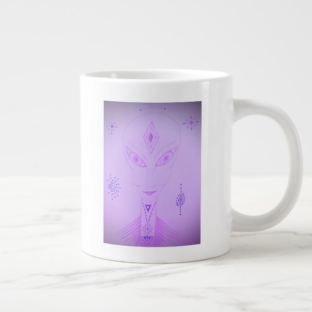 Adam Large Coffee Mug (Right)