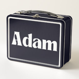 Adam  metal lunch box