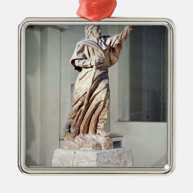 Adam Mickiewicz, 1920 Metal Ornament (Front)