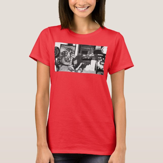 Adam Moyer Modelling T-Shirt (Front)