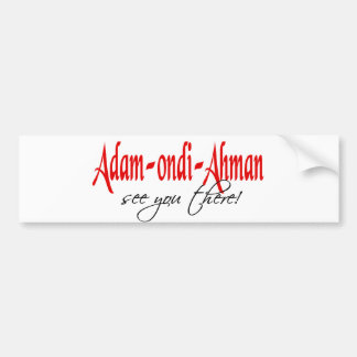 Adam Ondi Ahman Bumper Sticker