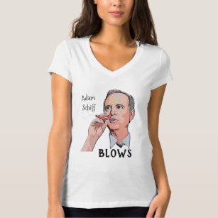 Adam Schiff Blows Whistleblower T-Shirt