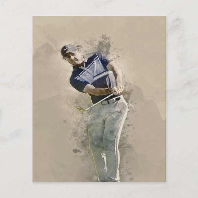Adam Scott - Impressive player Flyer (Front)