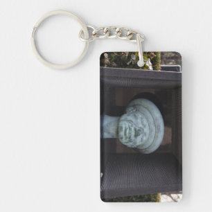 Adam - Sculpture On Rudolf Hausner's Grave Keychain