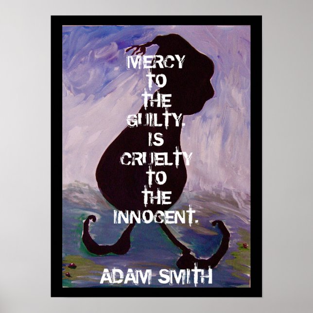 Adam Smith - Citation - Poster (Devant)
