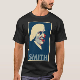 Adam Smith Poster Political Parody T-Shirt