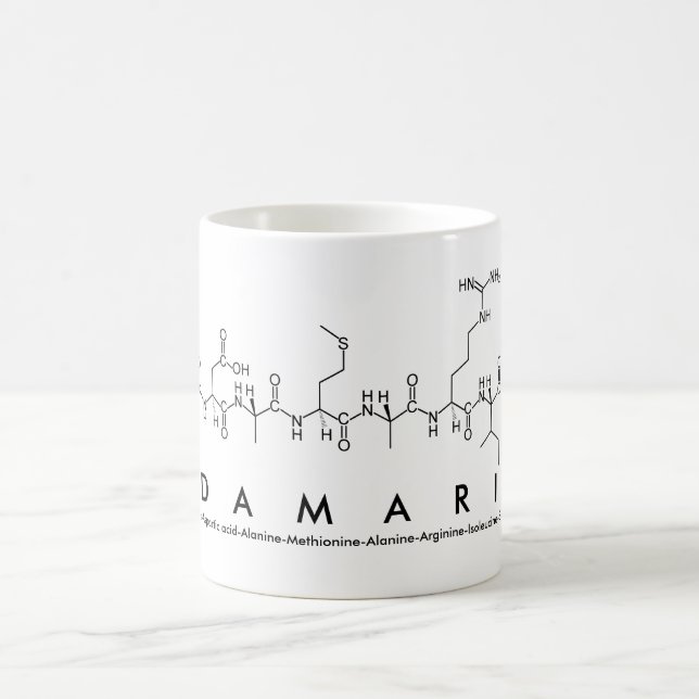 Adamaris peptide name mug (Center)