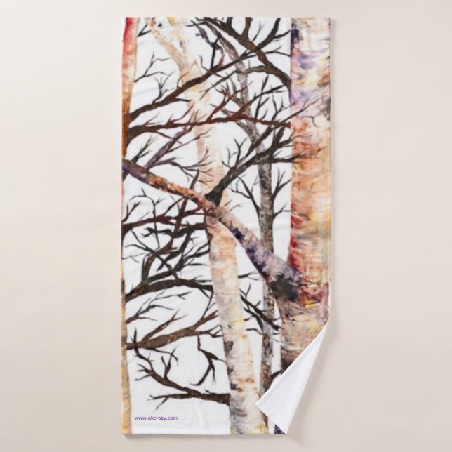 Adam's Birch (Serviette de bain)
