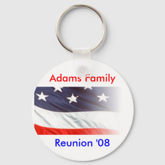 Adams Family Reunion Keychain