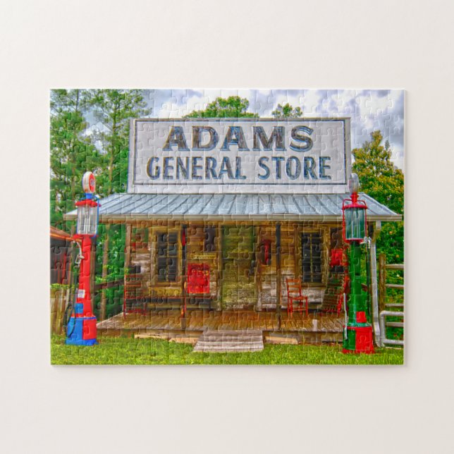 Adam's General Store Alabama. Jigsaw Puzzle (Horizontal)
