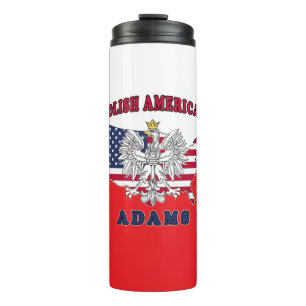 Adams Massachusetts Polish Thermal Tumbler