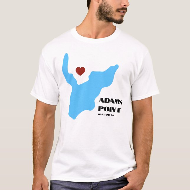 Adams Point / Lake Merritt T-Shirt (Front)