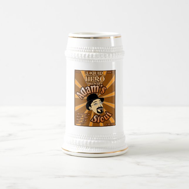 Adam's Stout Brew Pal Mug (Center)