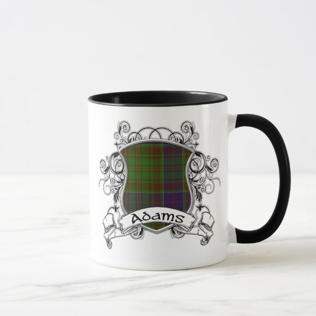 Adams Tartan Shield Mug (Right)