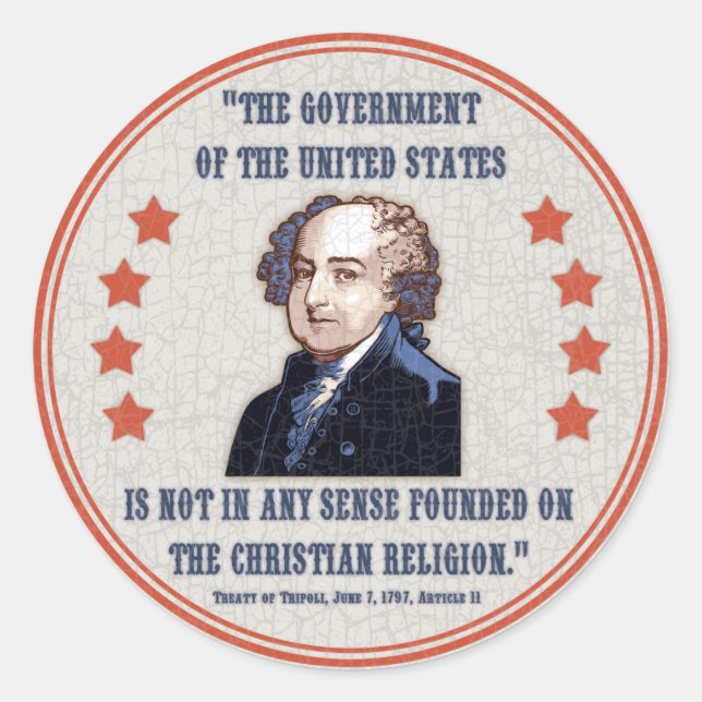 Adams -Tripoli -2 Classic Round Sticker (Front)