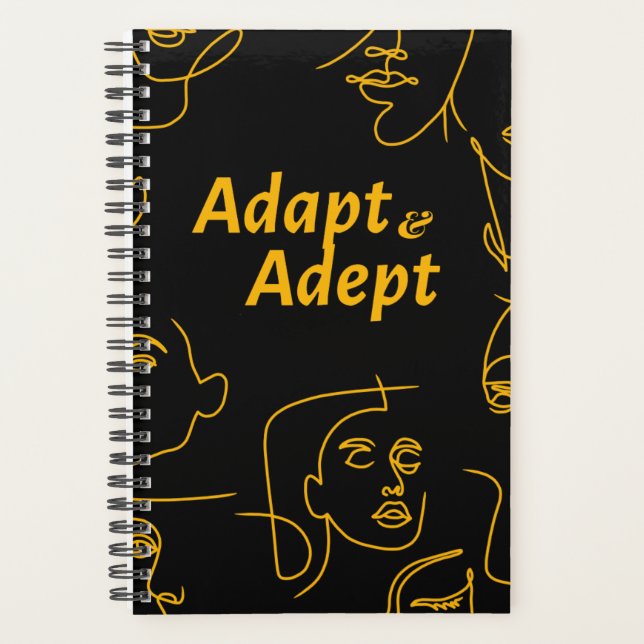 Adapt & Adept Planner Small (5,5 po x 8,5 po) (Devant)